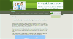 Desktop Screenshot of alfano-cpa.com